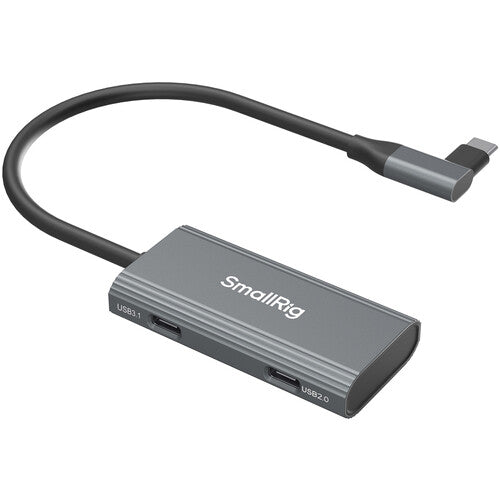 Shop SmallRig 4-in-1 USB-C Hub PD 100W / USB-C 3.1 / USB-C 2.0 with Audio Adapter x 2 by SmallRig at B&C Camera