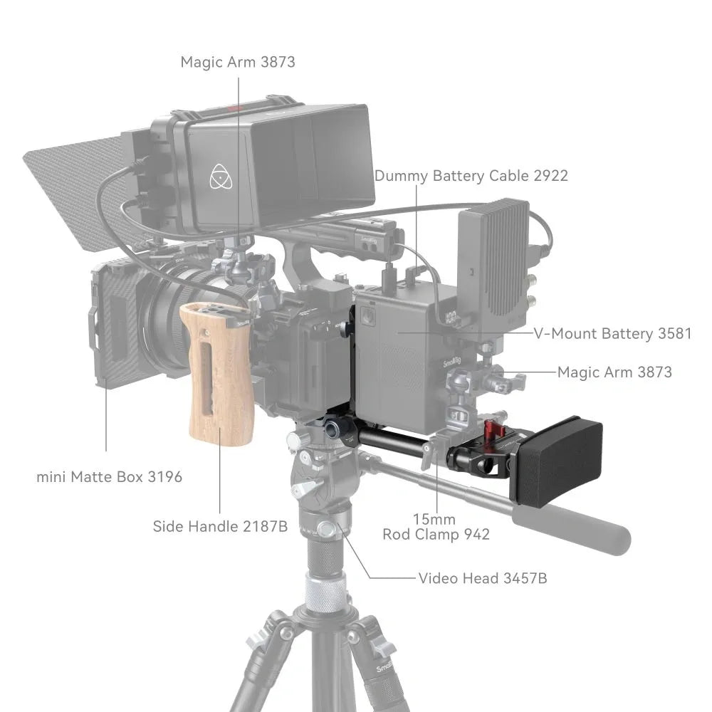 Shop SmallRig Advanced Compact V-Mount Battery Mounting System by SmallRig at B&C Camera