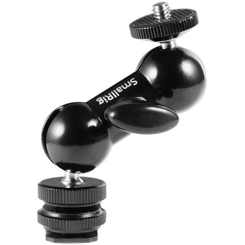 Shop SmallRig Cool-Ballhead-V1 Multi-function Double BallHead w/ shoe mount & 1/4" screw by SmallRig at B&C Camera