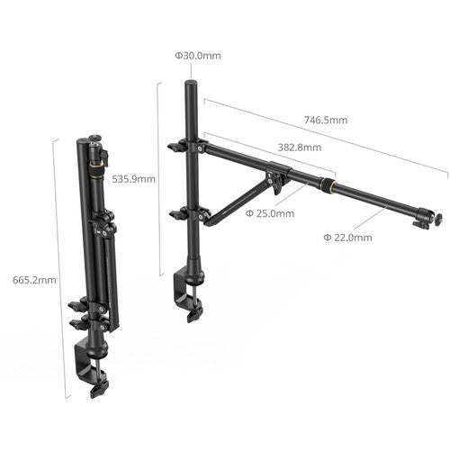 Shop SmallRig Desktop Overhead Photography / Live Streaming Bracket by SmallRig at B&C Camera