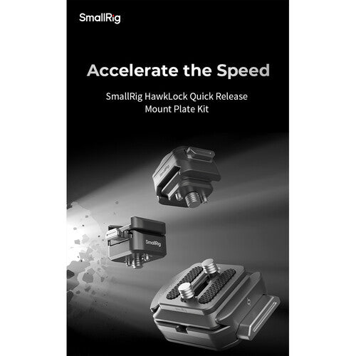 Shop SmallRig HawkLock H38 Arca-Swiss Quick Release Mount Plate by SmallRig at B&C Camera