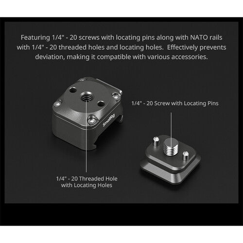 Shop SmallRig HawkLock H38 Arca-Swiss Quick Release Mount Plate by SmallRig at B&C Camera