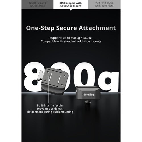 Shop SmallRig HawkLock H38 Arca-Swiss Quick Release Mount Plate by SmallRig at B&C Camera