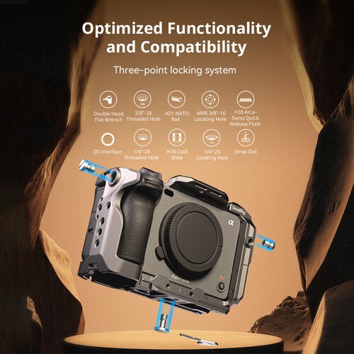 Shop SmallRig HawkLock Quick Release Cage Kit for Sony FX3 / FX30 by SmallRig at B&C Camera
