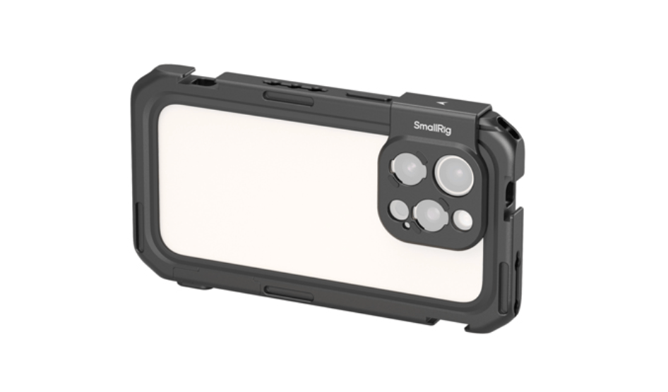 Shop SmallRig Mobile Video Cage Basic Edition for iPhone 16 Pro by SmallRig at B&C Camera