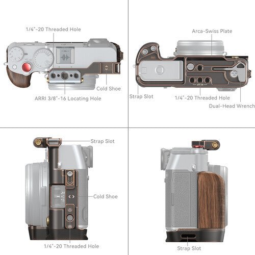 SmallRig "Retro" Cage for FUJIFILM X100VI - B&C Camera
