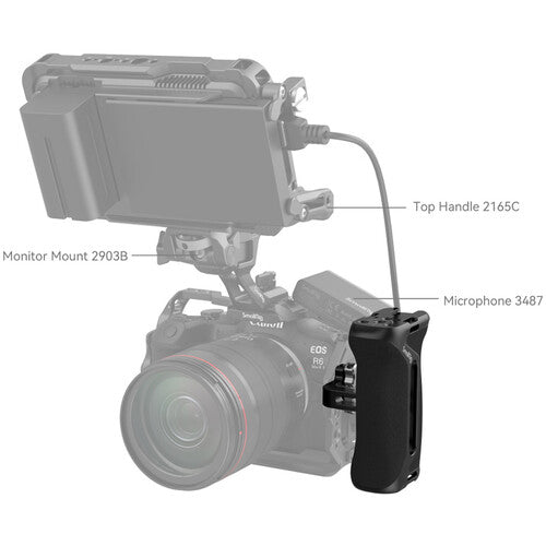 Shop SMALLRIG SIDE HANDLE WITH 1/4"-20 SCREWS by SmallRig at B&C Camera