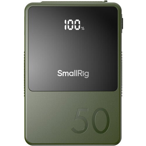 Shop SmallRig VB50 Mini V-Mount Battery (50Wh, Green) by SmallRig at B&C Camera