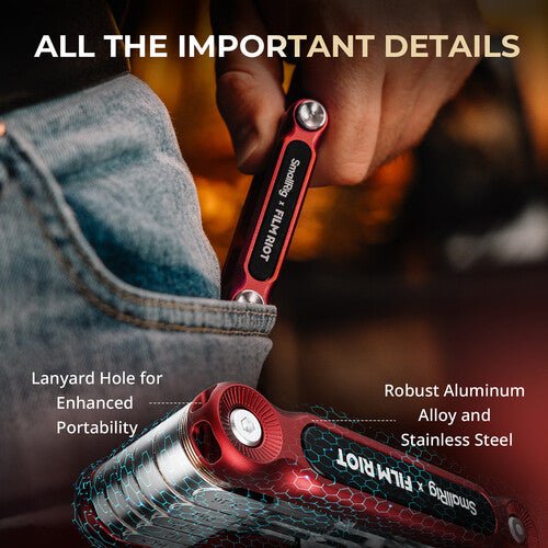 Shop SmallRig x FILM RIOT 10-in-1 Folding Wrench Set with Multiple Angle Positioning (Green) by SmallRig at B&C Camera