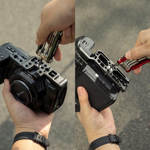 Shop SmallRig x FILM RIOT 10-in-1 Folding Wrench Set with Multiple Angle Positioning (Green) by SmallRig at B&C Camera