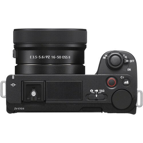 Sony ZV - E10 II Mirrorless Camera with 16 - 50mm Lens (Black) - B&C Camera