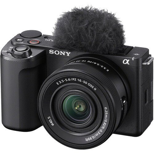 Sony ZV - E10 II Mirrorless Camera with 16 - 50mm Lens (Black) - B&C Camera