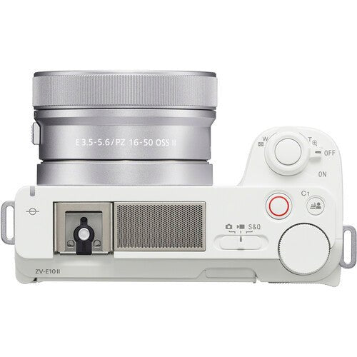 Shop Sony ZV-E10 II Mirrorless Camera with 16-50mm Lens (White) by Sony at B&C Camera