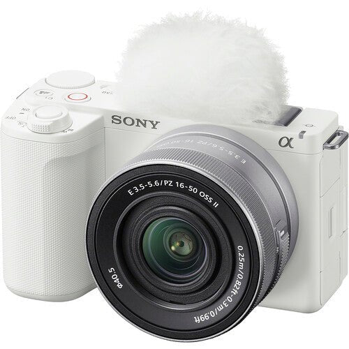 Shop Sony ZV-E10 II Mirrorless Camera with 16-50mm Lens (White) by Sony at B&C Camera