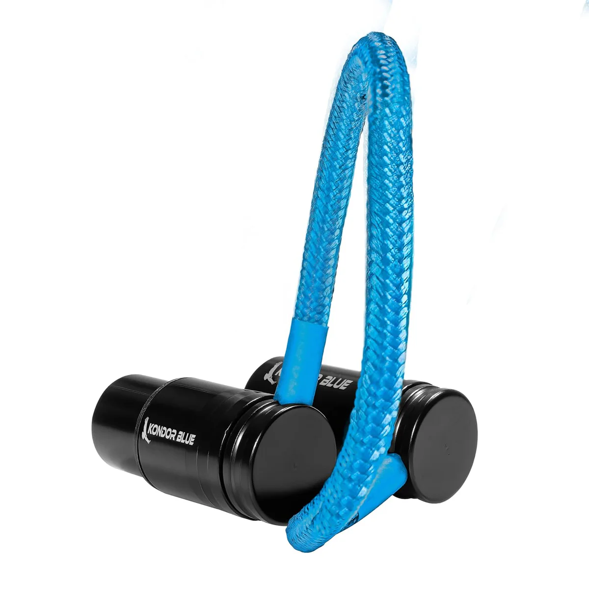 Kondor Blue 8” Straight Low Profile Right Angle XLR Cable