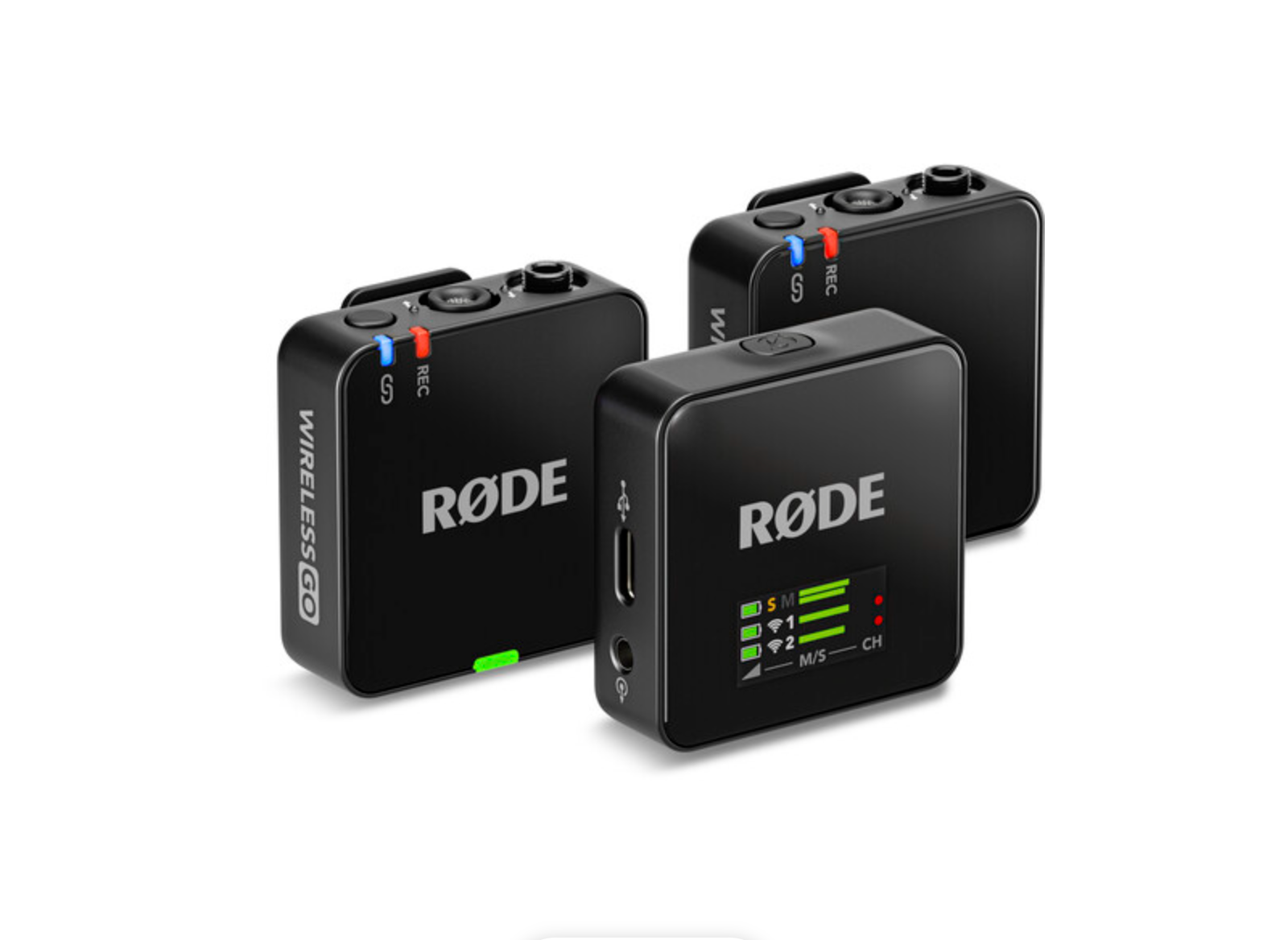 Shop RODE Wireless GO (Gen 3) 2-Person Compact Digital Wireless Microphone System/Recorder (2.4 GHz, Black) by Rode at B&C Camera