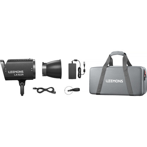 Shop Godox Litemons LA150R RGB LED Monolight (Black, Travel Kit) by Godox at B&C Camera