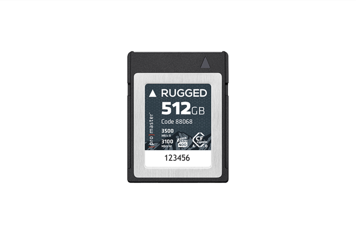 Shop Promaster CFexpress 4.0 Type B 512GB Rugged VPG400 Memory Card by Promaster at B&C Camera