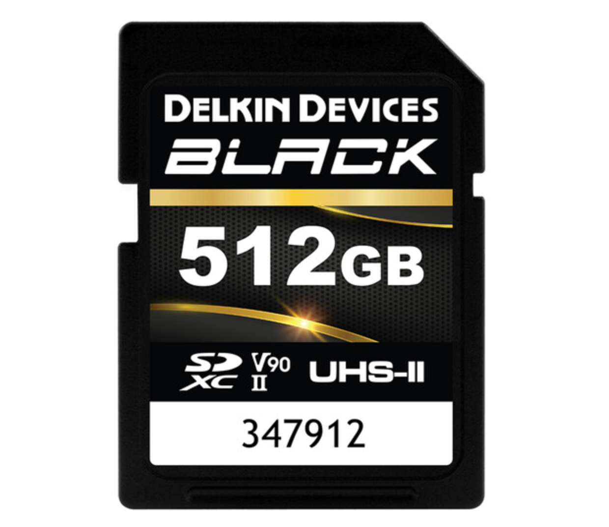 Shop Delkin Devices 512GB BLACK UHS-II SDXC Memory Card by Delkin at B&C Camera
