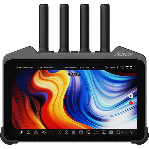 Shop Accsoon CineView M7 Pro 7" 4K Recording Monitor with Wireless Transmitter/Receiver by Accsoon at B&C Camera