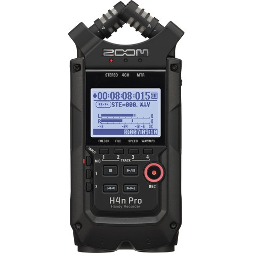 ZOOM H4n Pro All Black Edition