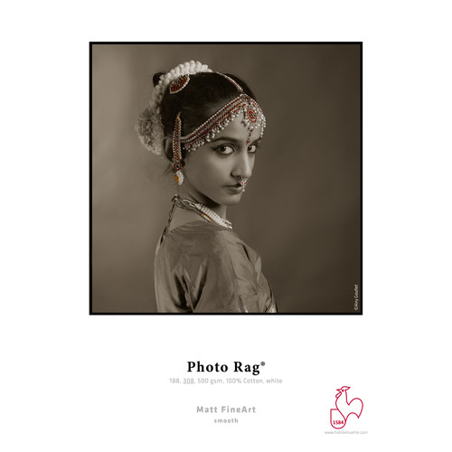Shop Hahnemühle Photo Rag Paper (17 x 22", 25 Sheets) by Hahnemuhle at B&C Camera