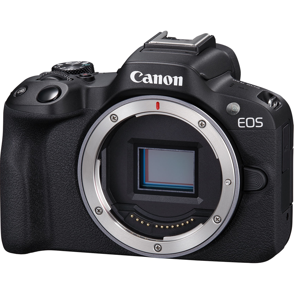 Canon EOS R50 Mirrorless Camera (Body Only, Black)