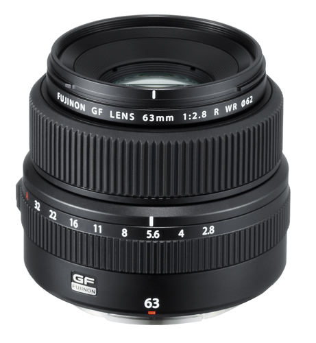 FUJIFILM GF 63mm 2.8 R WR GFX Lens