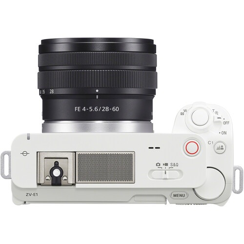 Sony ZV-E1 Mirrorless Camera with 28-60mm Lens (White)