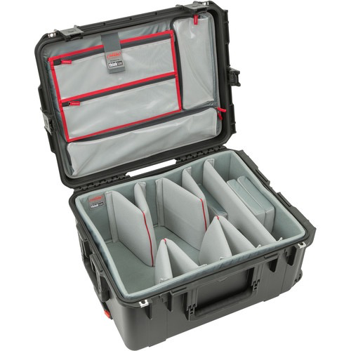 SKB iSeries 2217-10 Case with Think Tank Video Dividers & Lid Organizer (Black)