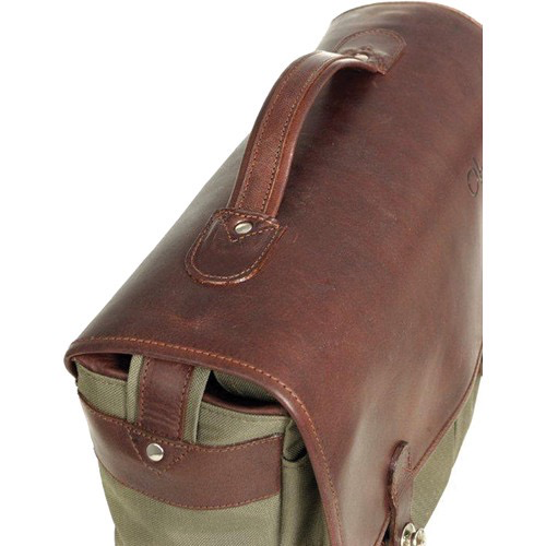 Oberwerth Munchen Large Camera Bag (Olive/Dark Brown)