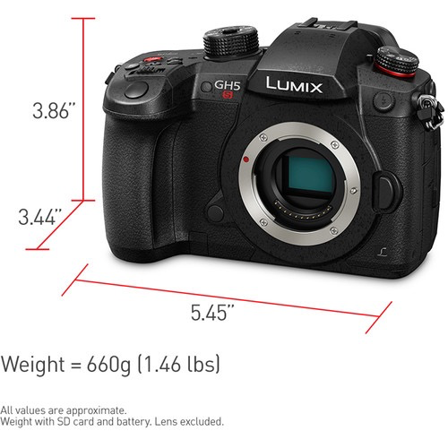 Panasonic Lumix DC-GH5S Mirrorless Micro Four Thirds Digital Camera (Body Only) (open box)