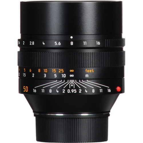 Leica Noctilux-M 50mm f/0.95 ASPH Lens (Black)