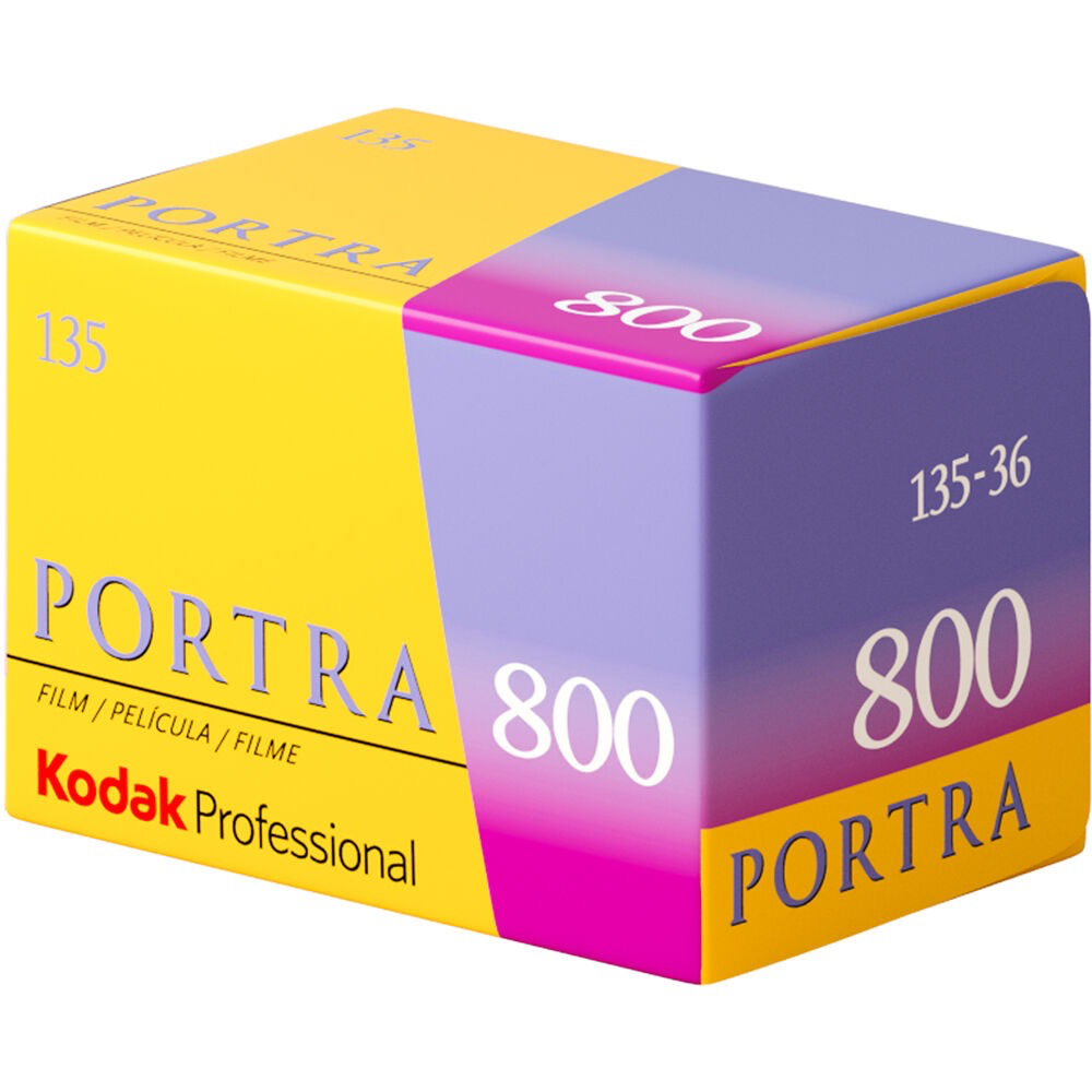 Kodak Professional Portra 800 Color Negative Film (35mm Roll Film, 36 Exposures)