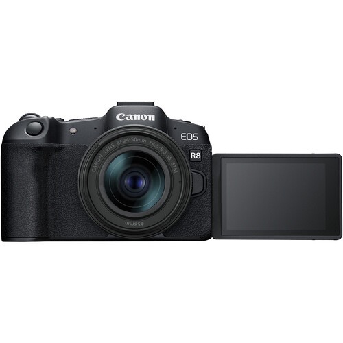 Shop Canon EOS R8 Mirrorless Camera with RF 24-50mm f/4.5-6.3 IS STM Lens by Canon at B&C Camera