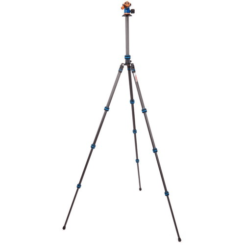 Shop 3 Legged Thing Punks Billy 2.0 Carbon Fiber Tripod with AirHed Neo 2.0 Ball Head (Blue) by 3leggedthing at B&C Camera