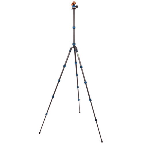 Shop 3 Legged Thing Punks Brian 2.0 Carbon Fiber Tripod with AirHed Neo 2.0 Ball Head (Blue) by 3leggedthing at B&C Camera