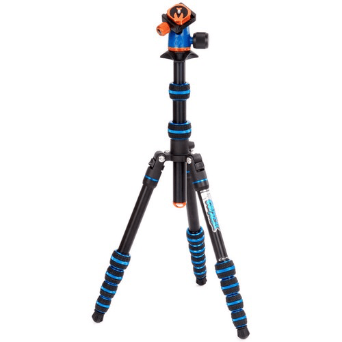 Shop 3 Legged Thing Punks Corey 2.0 Magnesium Alloy Tripod with AirHed Neo 2.0 Ball Head (Blue) by 3leggedthing at B&C Camera