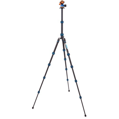 Shop 3 Legged Thing Punks Corey 2.0 Magnesium Alloy Tripod with AirHed Neo 2.0 Ball Head (Blue) by 3leggedthing at B&C Camera