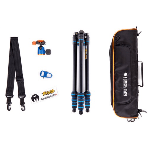 Shop 3 Legged Thing Punks Travis 2.0 Magnesium Alloy Tripod with AirHed Neo 2.0 Ball Head (Blue) by 3leggedthing at B&C Camera