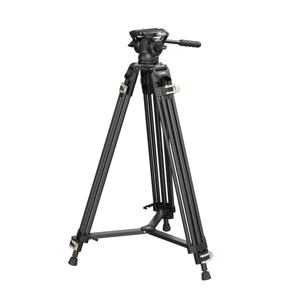 SmallRig Heavy-Duty Fluid Head Tripod