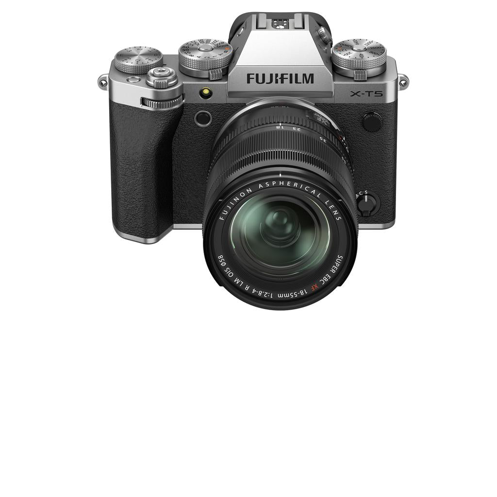 FUJIFILM X-T5 Mirrorless Camera with 18-55mm Lens (Silver)