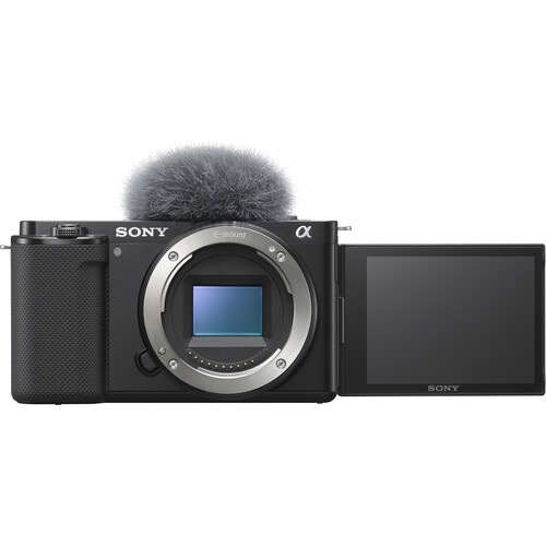 Sony ZV-E10 Mirrorless Camera (Body Only)  Black