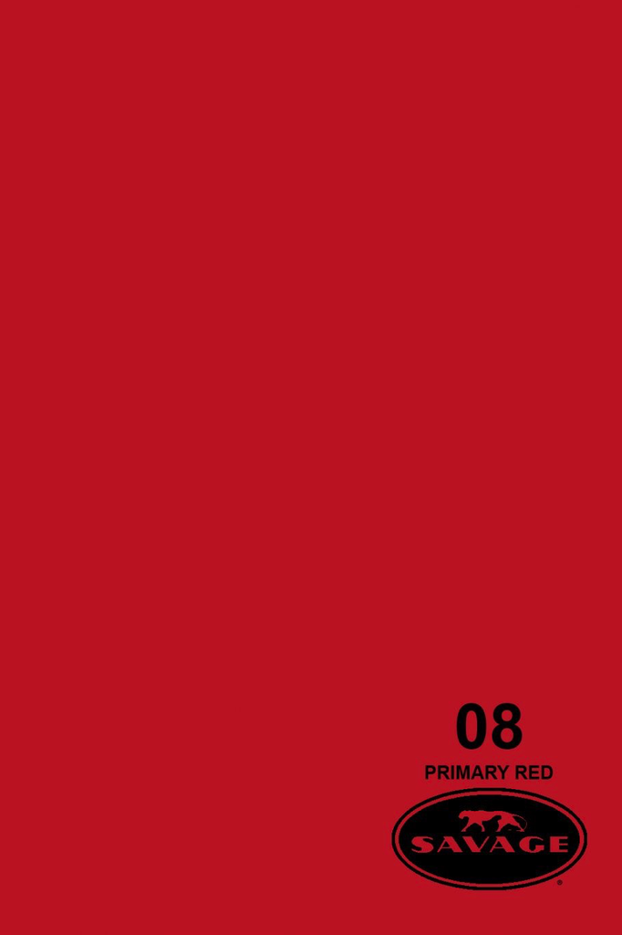 Shop Savage Widetone Seamless Background Paper (Primary Red, 86” x 12yd) by Savage at B&C Camera