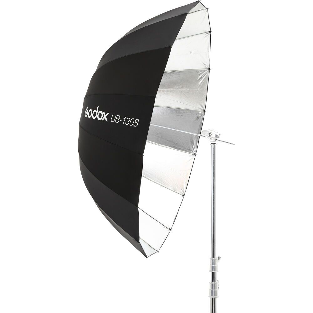 Shop GODOX 51" (130CM) SILVER PARABOLIC UMBRELLA by Godox at B&C Camera