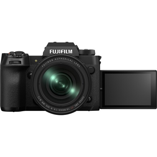 FUJIFILM X-H2 Body, Black with XF16-80mmF4 R OIS WR Lens Kit