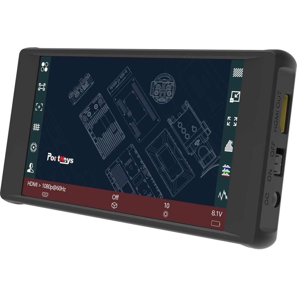 PORTKEYS PT6 5.2” 4K HDMI Touchscreen Monitor by Portkeys at B&C