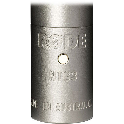 Rode NTG3 Moisture-Resistant Shotgun Microphone (Satin Nickel)