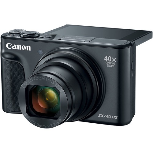 Canon PowerShot SX740 HS Digital Camera (Black)