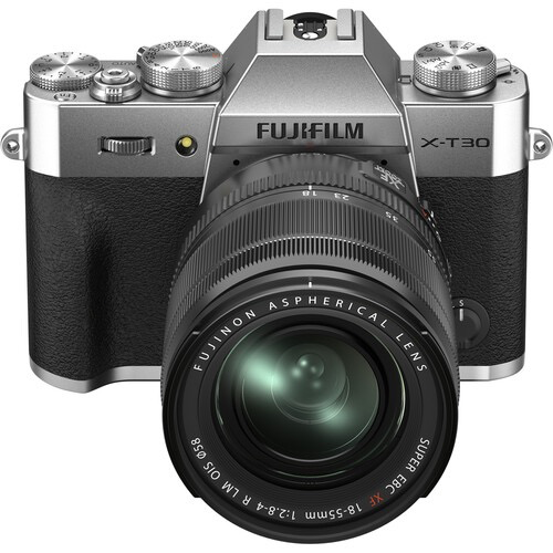 FUJIFILM X-T30 II Mirrorless Digital Camera with 18-55mm Lens (Silver)